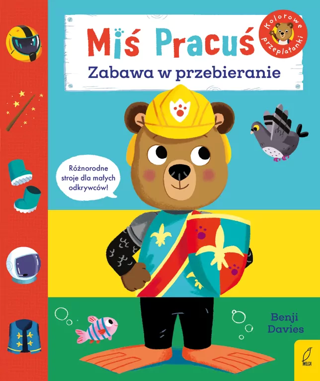 Miś Pracuś. Zabawa w przebieranie - tantis.pl