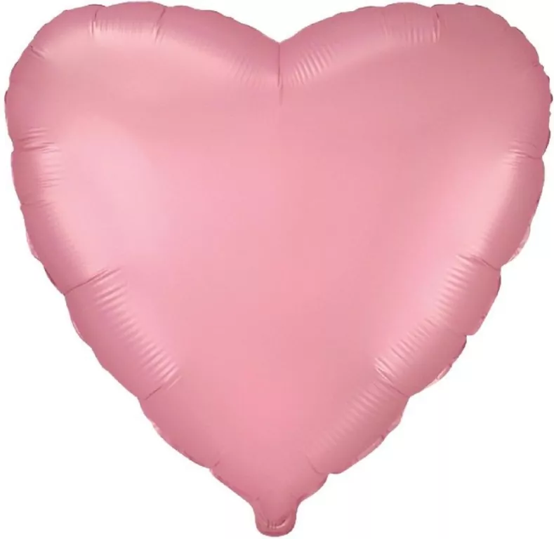 Balon foliowy Serce jasnoróżowy 45cm - tantis.pl