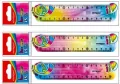 Linijka 15cm elastyczna, tęczowa. 1 sztuka - tantis.pl