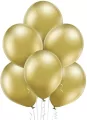Balony 30cm. Chromowane złote - tantis.pl