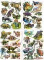 Naklejki 3D dinozaury, mix - tantis.pl