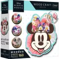 Trefl. Puzzle drewniane.  Stylowa Myszka Minnie, 160 elementów - tantis.pl