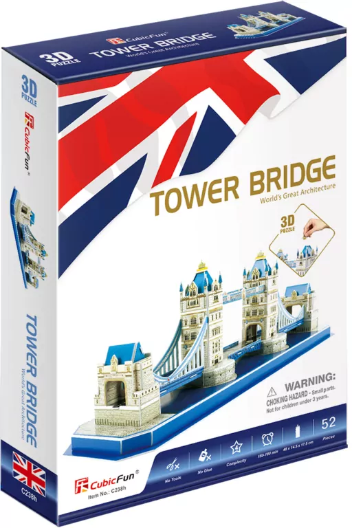 Puzzle 3D. Tower Bridge - tantis.pl