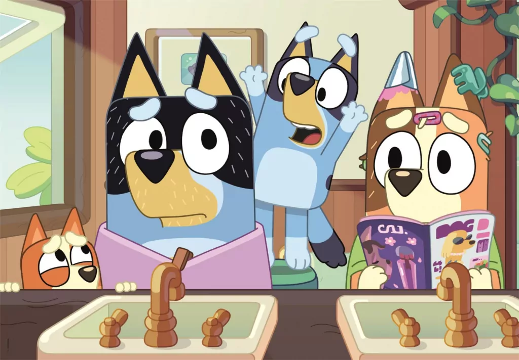 Puzzle 30 Bluey - tantis.pl