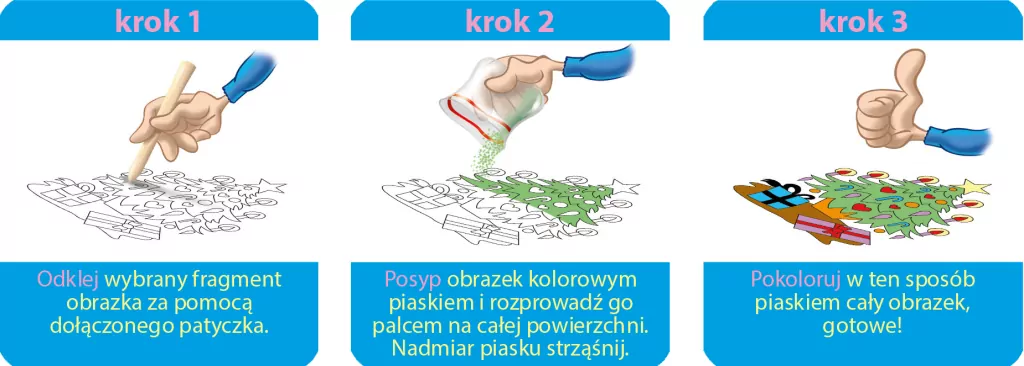 Piaskowe obrazki. Pakiet 3 - tantis.pl