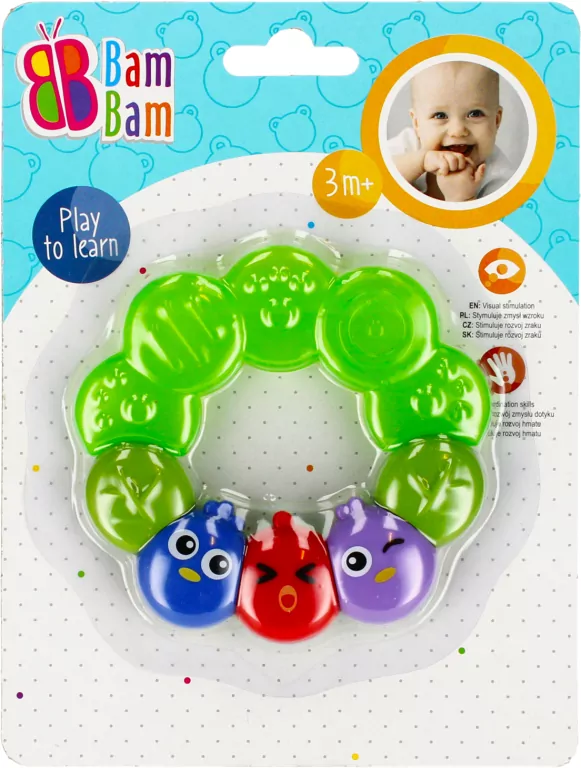 Gryzak dla dzieci ptaszki. Bam-Bam - tantis.pl