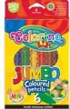 Kredki ołówkowe. Colorino Jumbo. 6 kolorów - tantis.pl