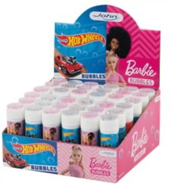 Bańki mydlane Barbie/Hot Wheels MIX - tantis.pl