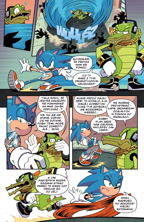 Sonic the Hedgehog T.9 Kryzys cz.1 - tantis.pl