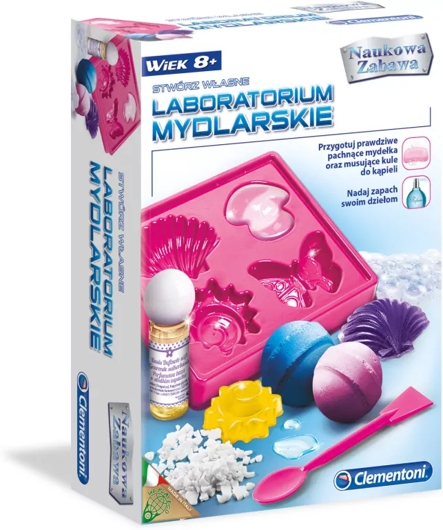 Laboratorium mydlarskie. Naukowa zabawa. 60949 - tantis.pl