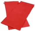 Woreczki jutowe czerwone 36x15cm - tantis.pl