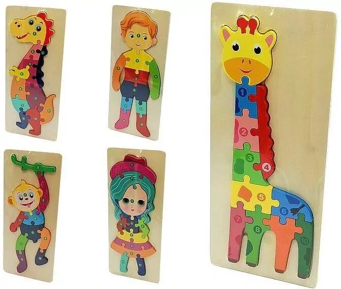 Puzzle drewniane 357846 - tantis.pl