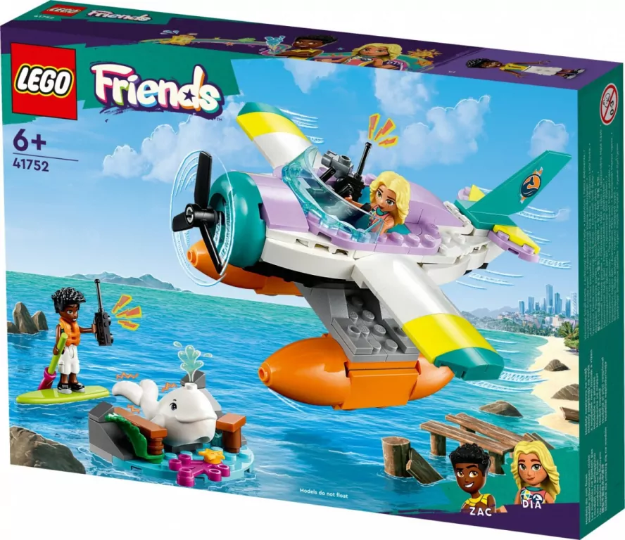 LEGO® Friends. Hydroplan ratowniczy. 41752 - tantis.pl