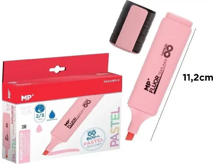 Zakreślacz pastelowy różowy - tantis.pl