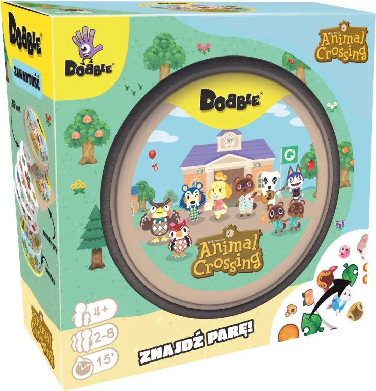 Dobble Animal Crossing REBEL - tantis.pl