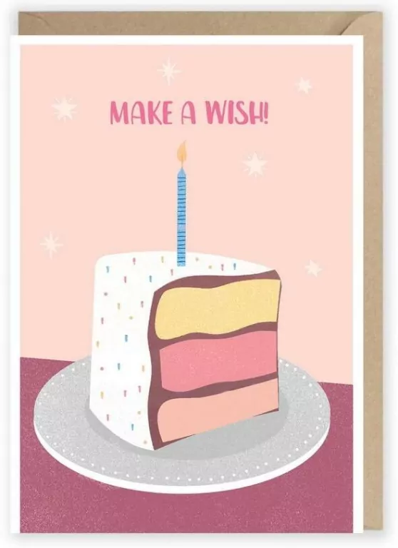 Kartka urodzinowa, eko koperta K014 - tantis.pl