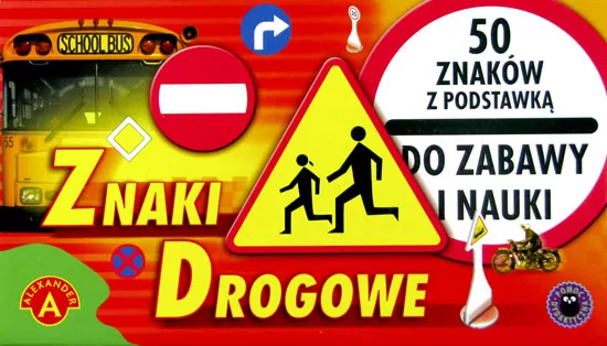 Znaki drogowe. Do zabawy i nauki - tantis.pl