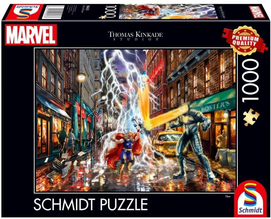 Puzzle PQ 1000 Thomas Kinkade Thor Marvel G3 - tantis.pl