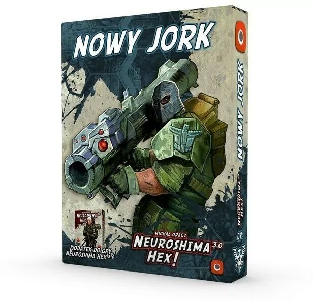Neuroshima Hex 3.0: Nowy Jork. Dodatek do gry - tantis.pl