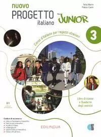 Nuovo Progetto italiano junior 3 podręcznik + ćw + - tantis.pl