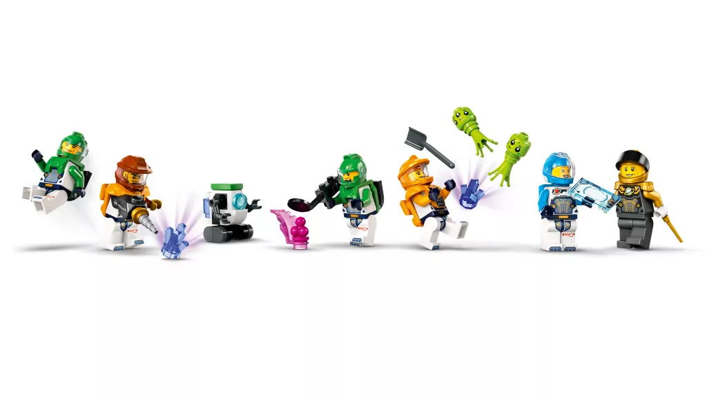 LEGO® City. Stacja kosmiczna i stanowisko startowe rakiety 60434 - tantis.pl