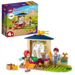 LEGO® Friends. Kąpiel dla kucyków w stajni. 41696