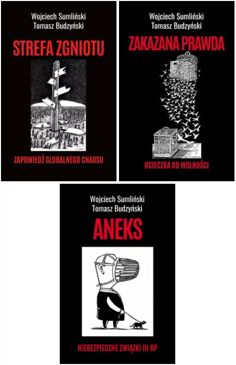 Pakiet: Strefa zgniotu / Zakazana prawda. Ucieczka od wolności / Aneks. Niebezpieczne związki III RP - tantis.pl