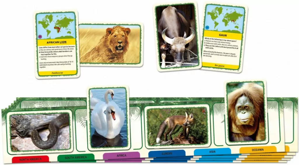 Quizy świata. Zwierzęta świata - tantis.pl