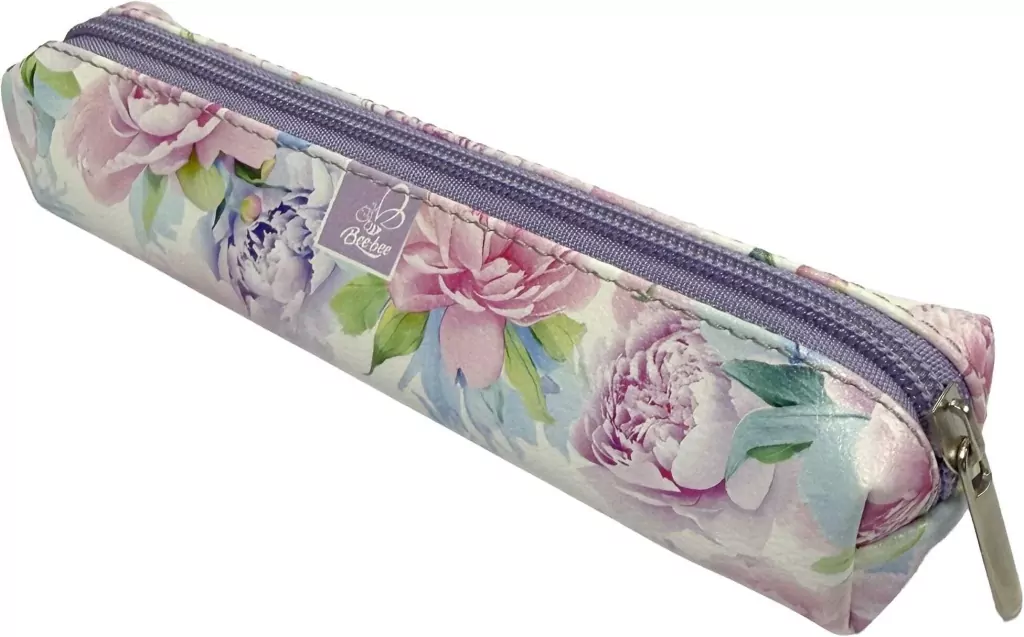 Piórnik mini prostokąt Peonie Pastel - tantis.pl