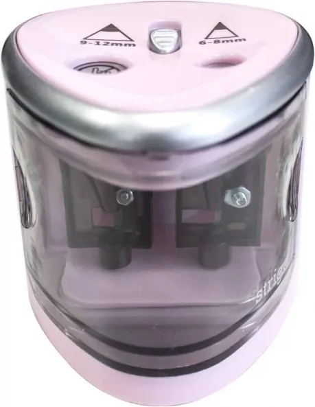 Strigo. Temperówka elektryczna, różowa - tantis.pl