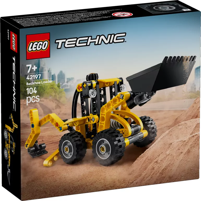 LEGO® Technic. Koparko-ładowarka. 42197 - tantis.pl
