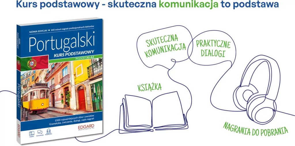 Portugalski. Kurs podstawowy A1-A2 - tantis.pl