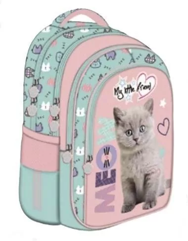 Plecak 4 komorowy BPL58 Fluffy Kitty - tantis.pl
