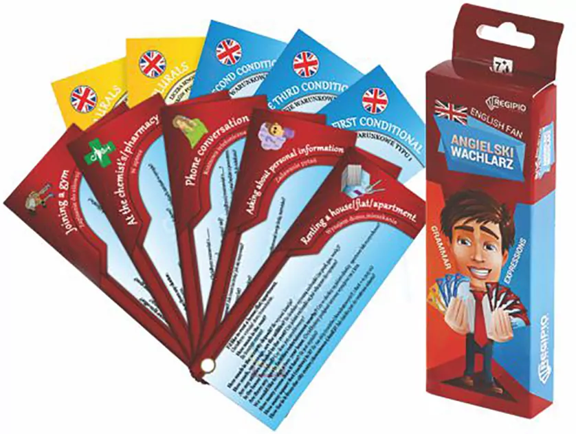 English Fun - Angielski wachlarz Regipio - tantis.pl