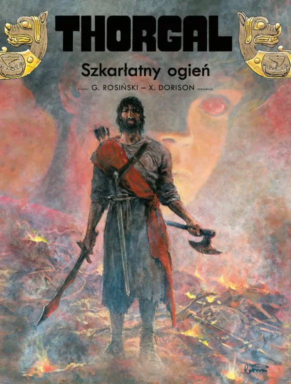 Thorgal T.35 Szkarłatny ogień - tantis.pl