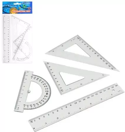 Zestaw geometryczny 4 elementy 20cm - tantis.pl