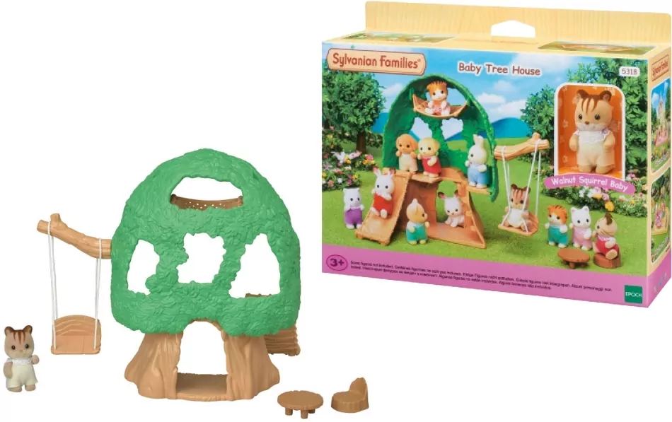 Przedszkolny domek na drzewie. Sylvanian Families - tantis.pl