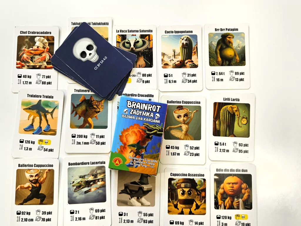 Gra karciana Brainrot - Zadymka - tantis.pl