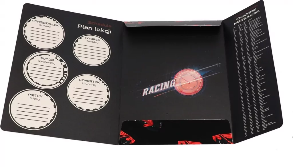TECZKA Z GUMKA PAP A4 RACING MIX2 STK FOL10/100 - tantis.pl
