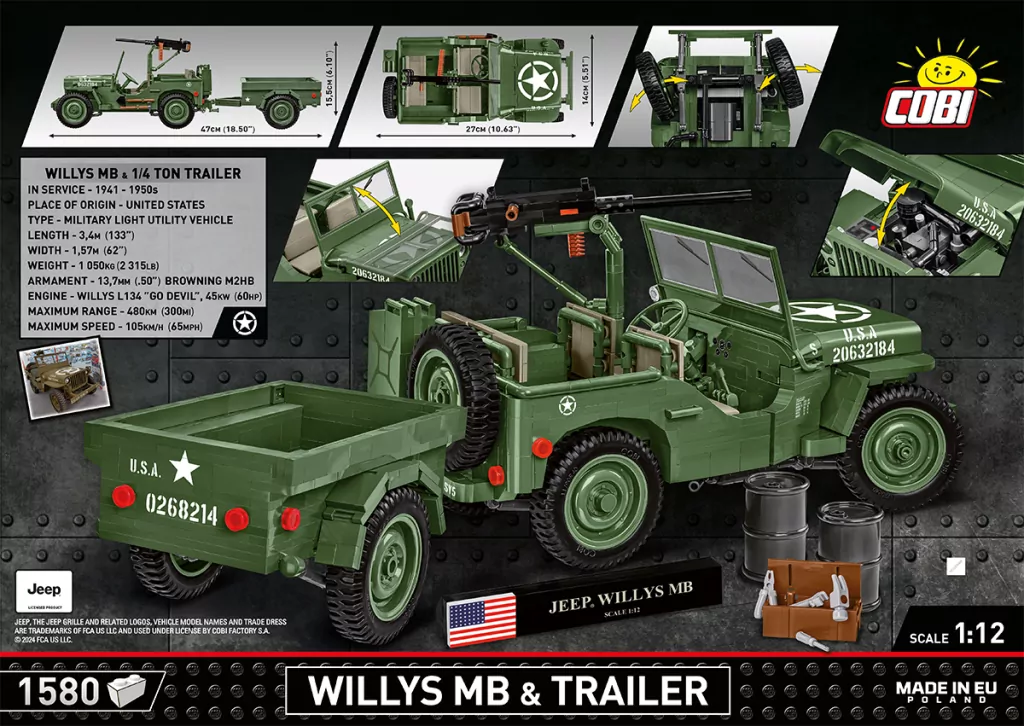 Executive Edition Willys MB & Trailer - tantis.pl