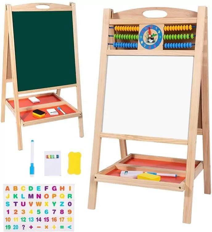 Tablica dwustronna drewniana 70cm - tantis.pl
