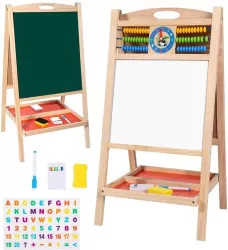 Tablica dwustronna drewniana 70cm