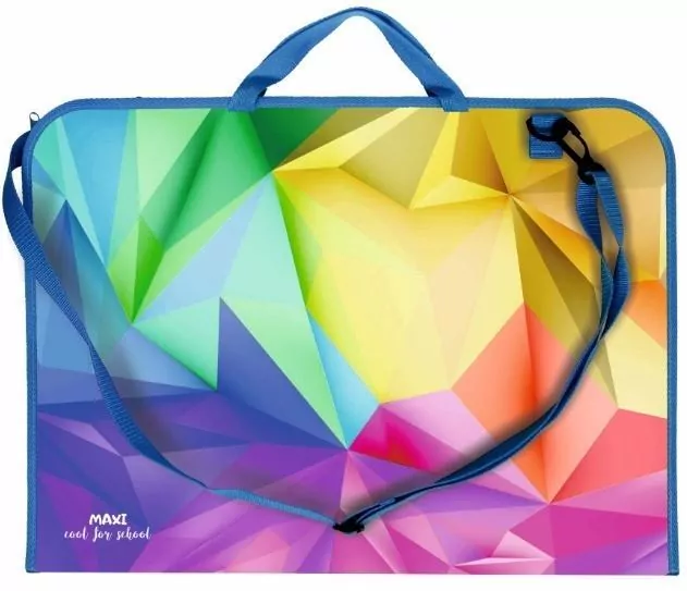 Teczka na rysunki A3 z nadrukiem geometric - tantis.pl