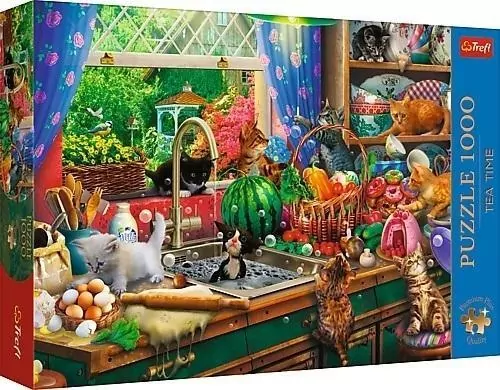 Puzzle 1000 Raj dla zwierząt TREFL - tantis.pl