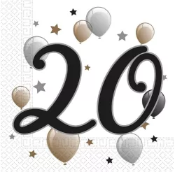 Serwetki papierowe Balloons - 20 33x33cm