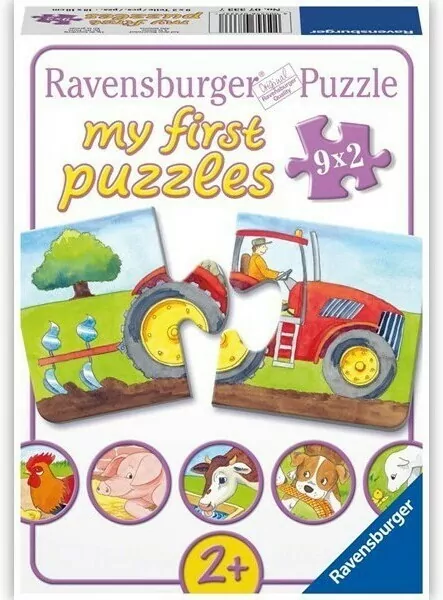 Puzzle 9x2 On the Farm - tantis.pl