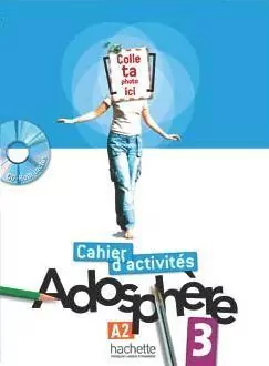 Adosphere 3 ćwiczenia+DVD HACHETTE - tantis.pl