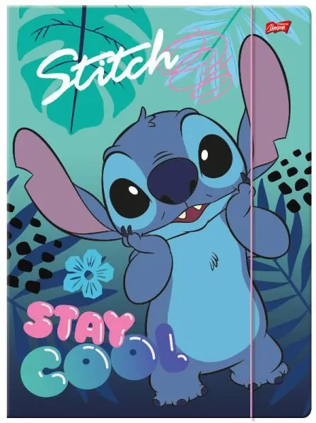 Teczka z gumką A4 Stitch - tantis.pl
