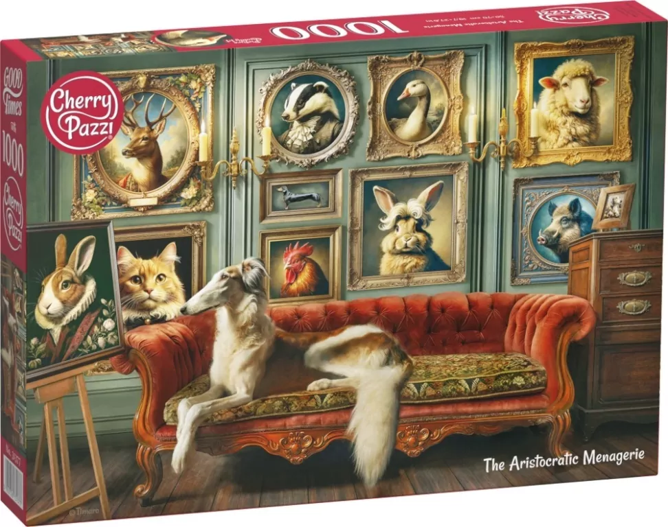Puzzle 1000 CherryPazzi The Aristocratic Menagerie 31377 - tantis.pl