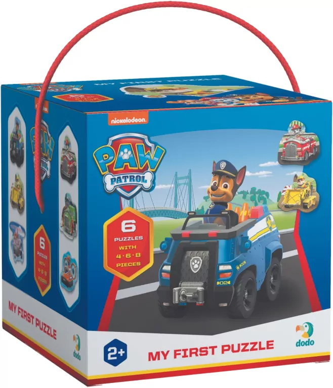 Moje pierwsze Puzzle. 6 układanek Psi Patrol - tantis.pl